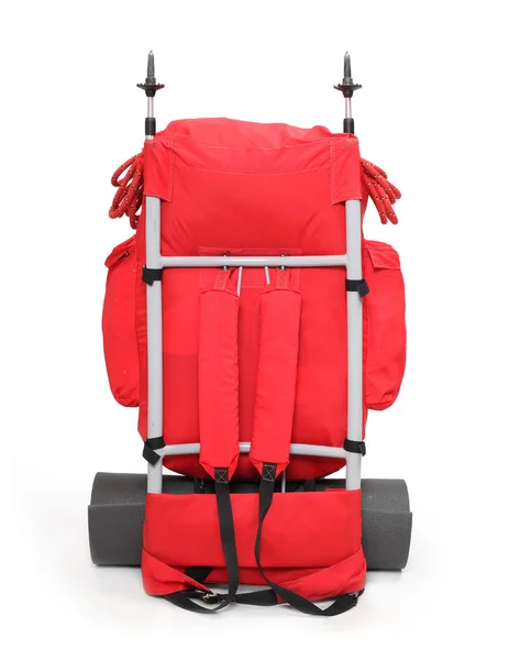 Τσάντα με Εξοπλισμός ορειβασίας. — Φωτογραφία Αρχείου