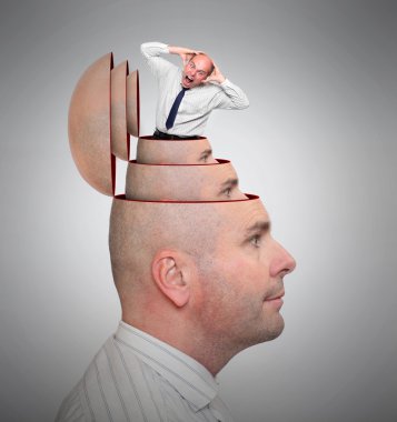 Ruh sağlığı konsepti.