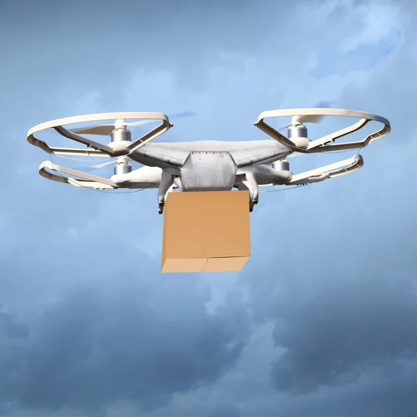 Drone est un nouvel outil pour la livraison . — Photo