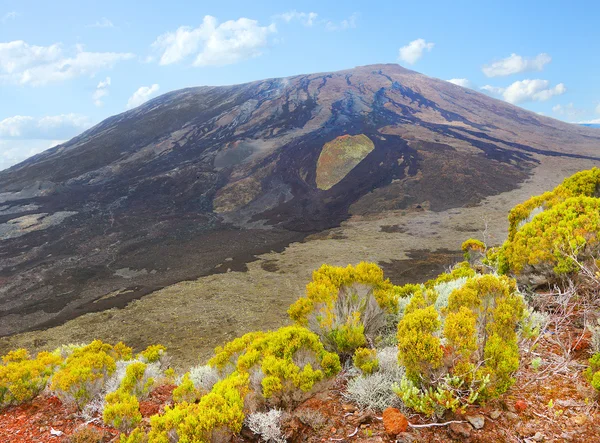 Piton de la Fournaise (piek van de oven). — Stockfoto