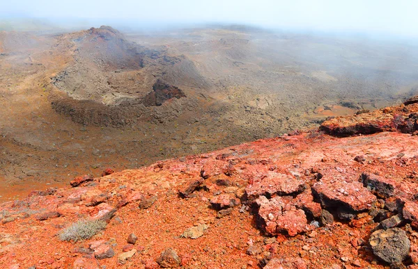 Καρφί de la Fournaise (η κορυφή του φούρνου) — Φωτογραφία Αρχείου