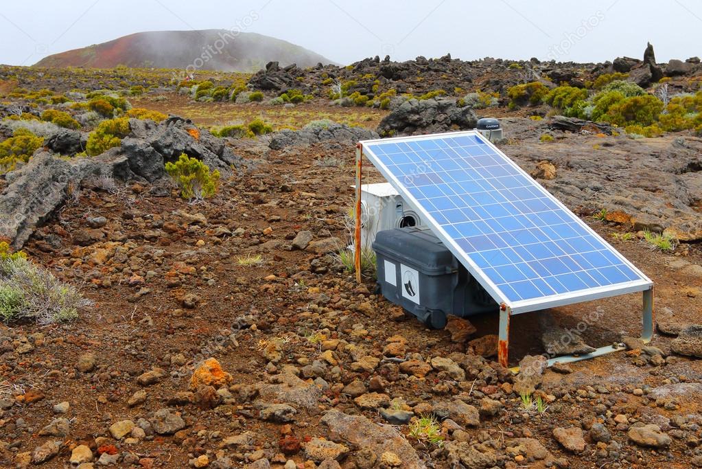 Measuring instrument for earthquake forecast Stock Editorial Photo