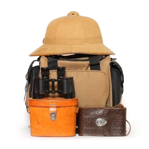 Retro travel bagage — Stockfoto