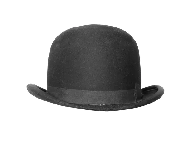 Black bowler hat — Stock Photo, Image