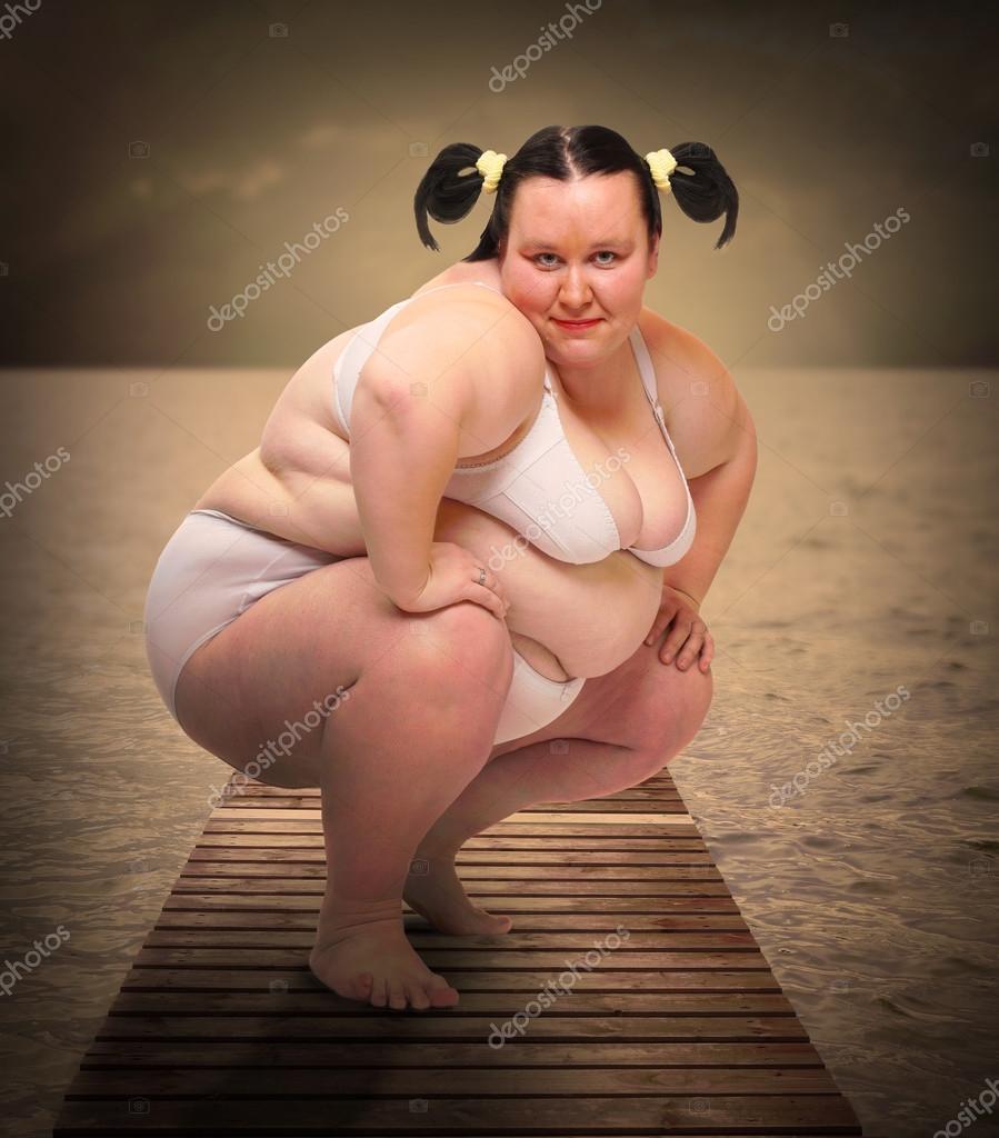 Fat Lady In A Bikini