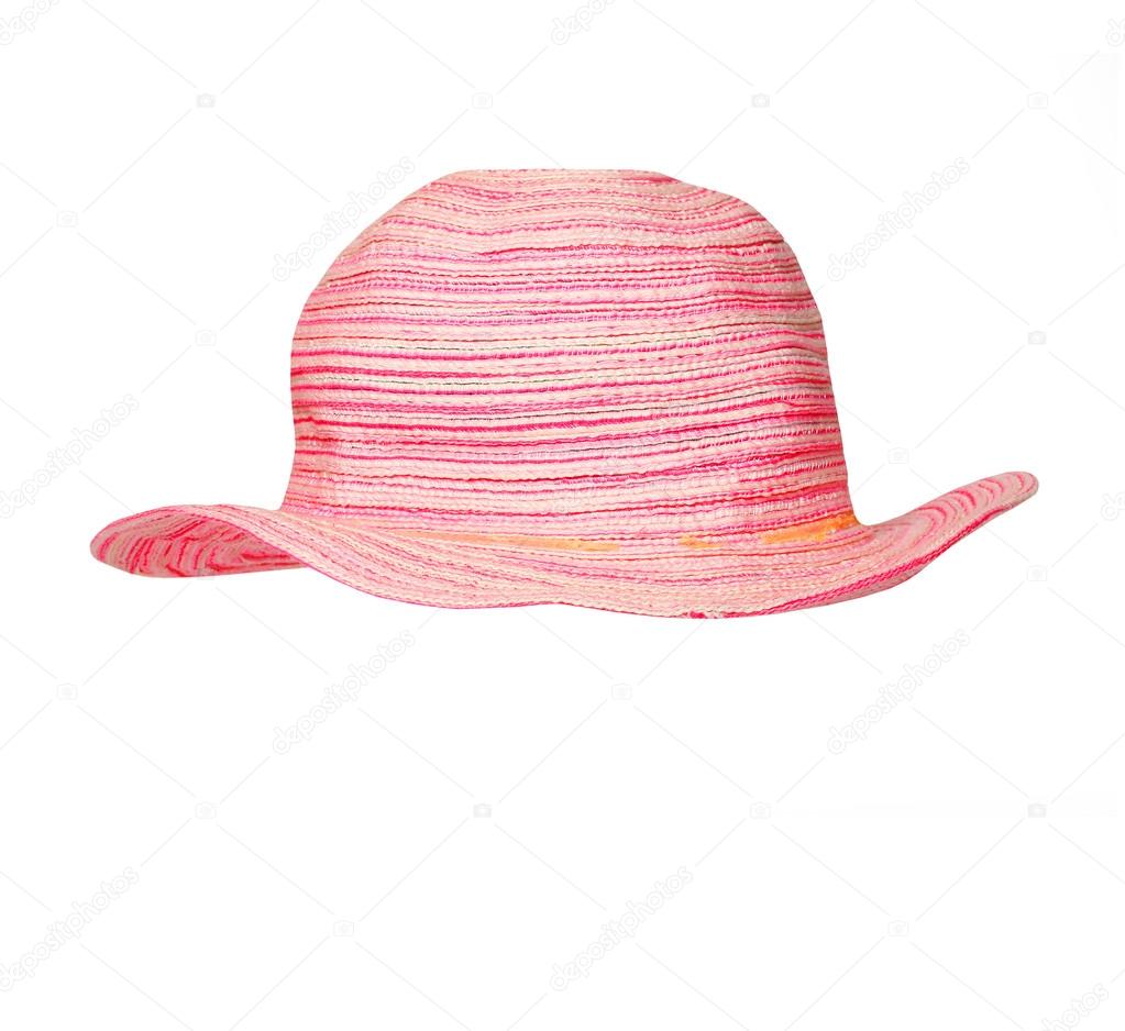 Wearing hat for holidays on beach