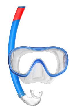 Dive mask with snorkel.