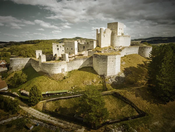 Ruins of gothic castle Rabi — Stock Photo, Image