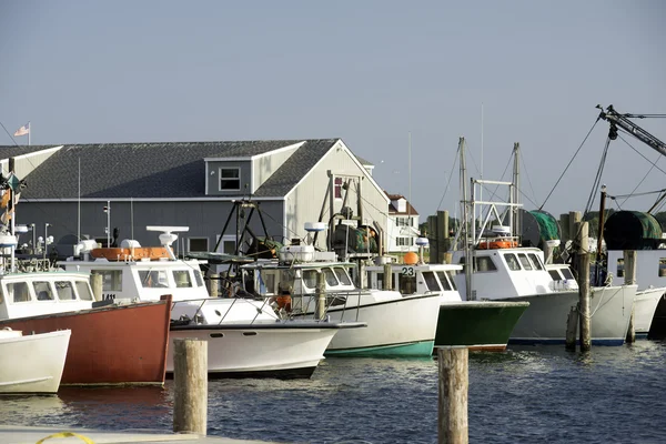 Barche da pesca in porto — Foto Stock