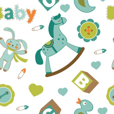 Renkli bebek çocuk modeli