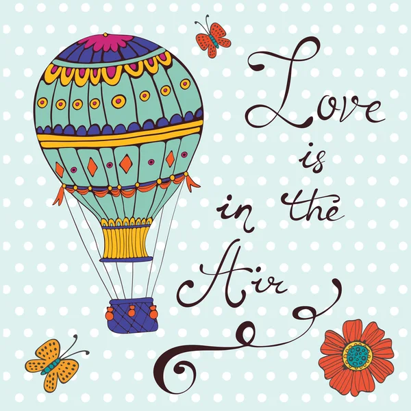 L'amour est dans l'air — Image vectorielle