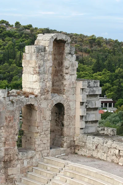 Ruins of The Odeon of Herodes — Stock Photo, Image