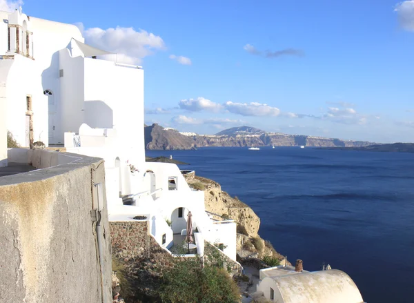 Uitzicht vanaf Oia, Santorini — Stockfoto