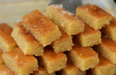 Sambali namı diğer Sam Tatlisi, Adana, Türkiye 'deki Adana Festivali' nde yemeğe hazır