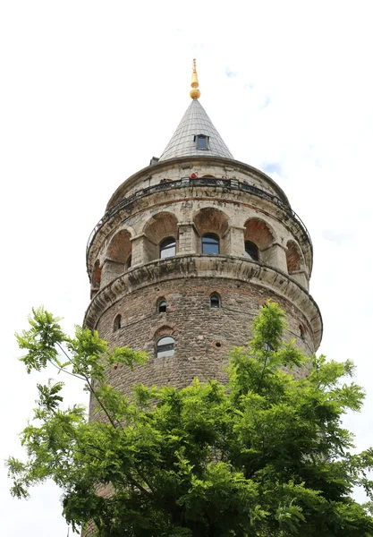 Tarihi Galata Kulesi yapı — Stok fotoğraf