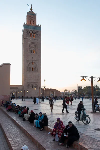 Mesquita de Koutoubia em Marrakesh — Fotografia de Stock