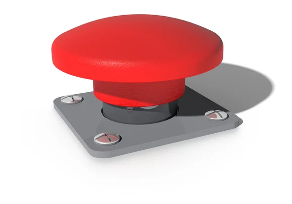 Big red button — Stock Photo, Image