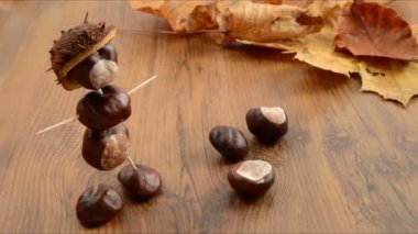 Kestane mankenler kendileri tarafından inşa