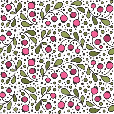 Çilek ile sorunsuz doku.