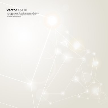 Soyut arkaplanı aydınlat