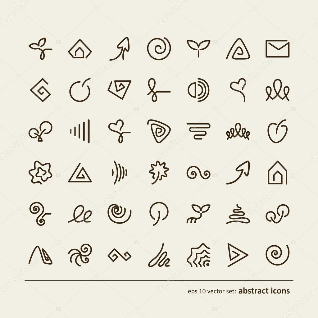 abstract symbols