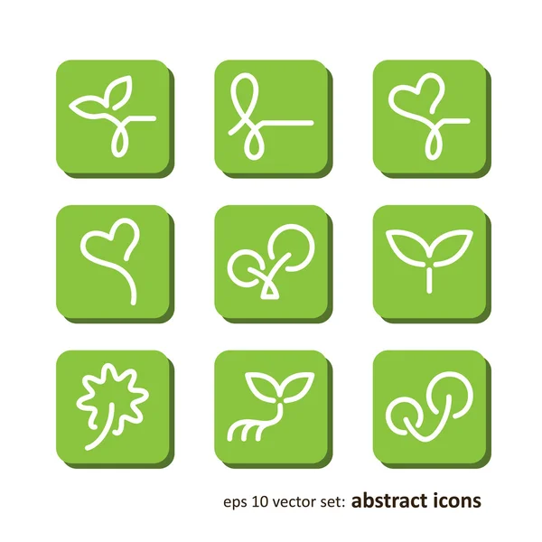Les symboles abstraits — Image vectorielle