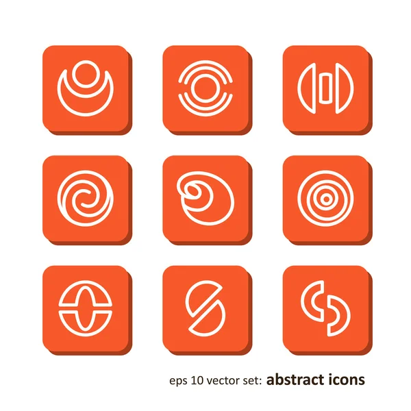 Abstract symbols — Stock Vector