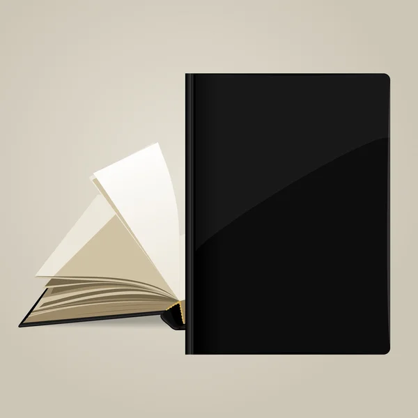 Cuaderno — Vector de stock