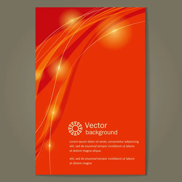 Banner neutro — Vector de stock