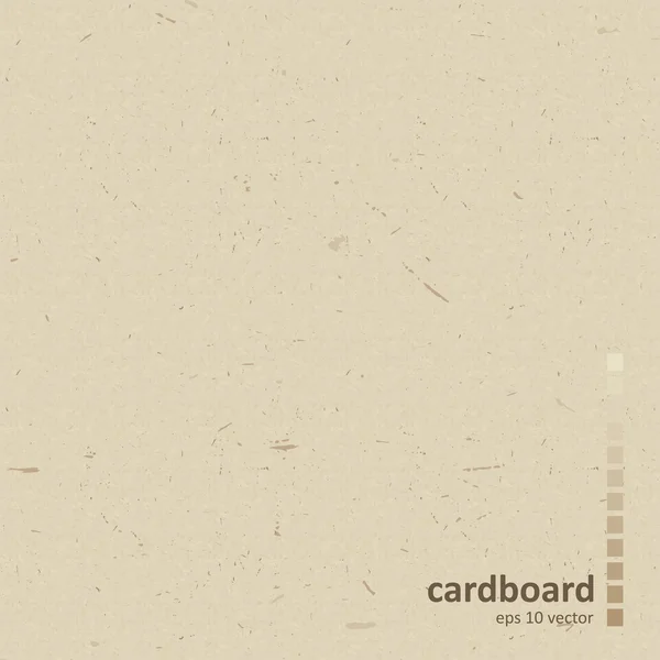 Cardboard — Stock Vector
