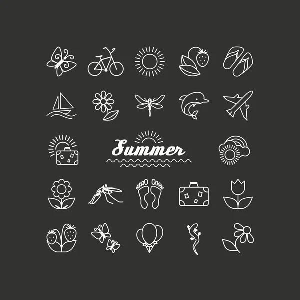 Sommer — Stockvektor