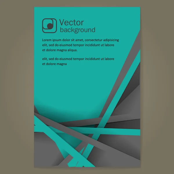 Banner neutro — Vector de stock