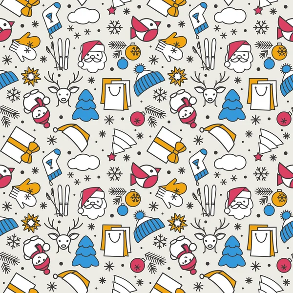 Texture transparente - Nouvel An, Noël, hiver — Image vectorielle