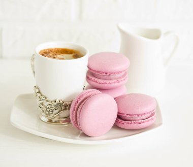 Kurabiye. Tatlı. Fransız mutfağı. Seçici odak.