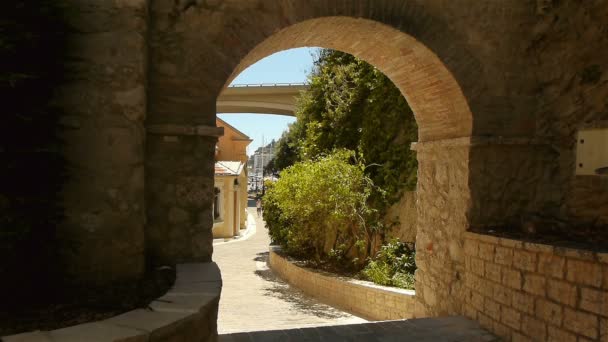 Calle en Mónaco, Costa Azul — Vídeos de Stock