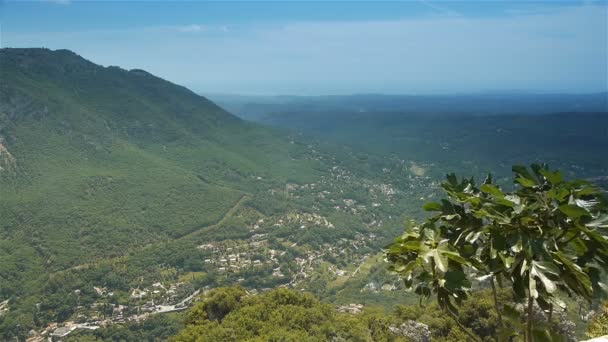 Paisaje panorámico Pre Alpes en el sur de Francia — Vídeo de stock