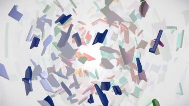 Paramparça adet arka plan