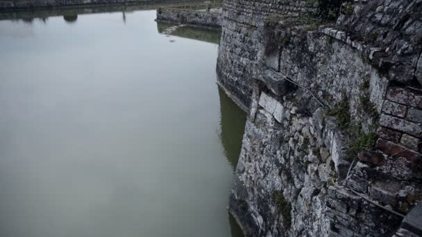 Chateau de beaumesnil in Frankreich — Stockvideo