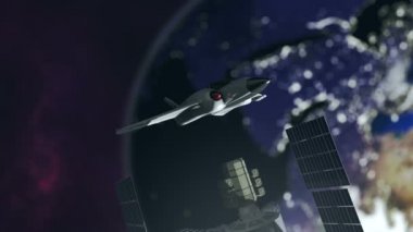 Animasyonlu spaceshuttle tertipçi 4 k çıkar