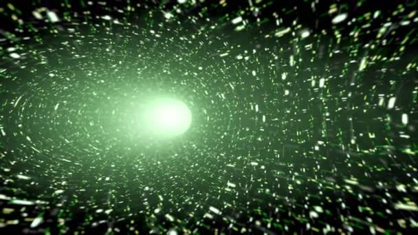 Trou de ver animé, vert 