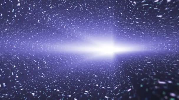 Trou de ver animé, bleu 