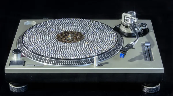 Bling crystal record — Stock Photo, Image