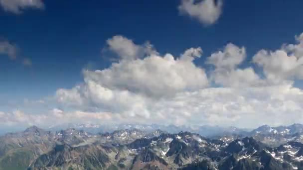Looping cinemagraph of the view from Pic du Midi, Pyrenees, France — Vídeos de Stock