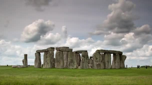 Stonehenge frente e reverter a timelapse — Vídeo de Stock