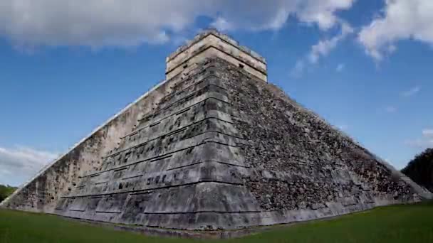 Meksika, Chichen Itza 'nın hızlı döngü görüntüleri — Stok video