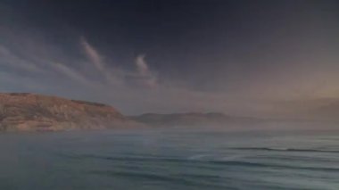 Impuane, Fas 'taki sahilin ileri ve geri görüntüleri.