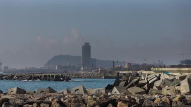 Barcelona 'nın El Forum, Barselona' dan görüntüsü