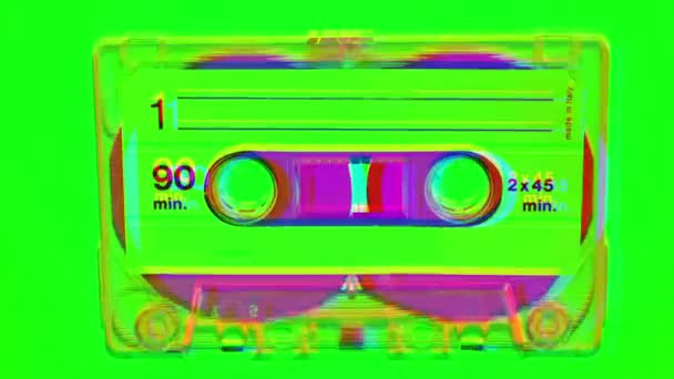 Une cassette se déplaçant vers la caméra — Video