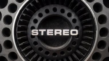 Kelime stereo ile klasik ghettoblaster hoparlörü