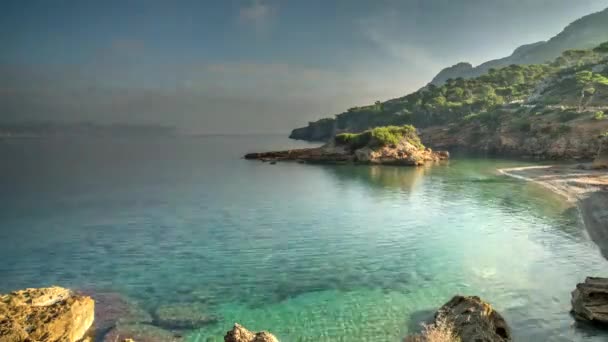 Циклічне відео узбережжя Мальорки — стокове відео